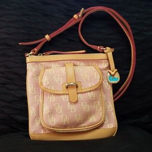 Dooney and Bourke Pink Small Cross body bag